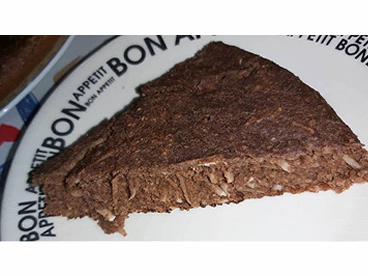 Bolo, brownie de chocolate